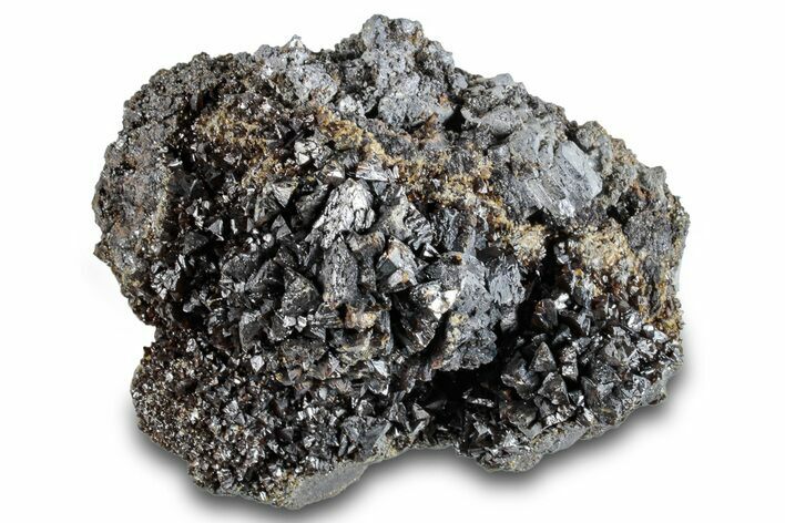 Glittering Sphalerite On Galena - Pine Point Mine, Canada #261952